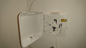 Der Netzabschluss bei Glasfaser