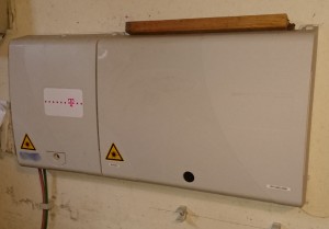 Hausanschluss im Keller
